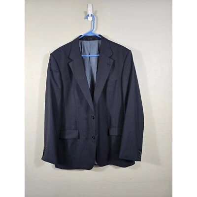 Blazer Hugo Boss a Rayas Dos Botones Abrigo Deportivo Negocios Carrera Talla 46R Foto 1 de 4