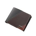 Multi-position Leather Wallet Two-fold Men Coin Pocket  Travel