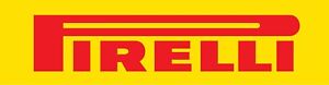 Pirelli Sticker X 2 90mm x 25mm for bikes, helmets cars and more