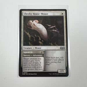 Cheeky House-Mouse Wilds of Eldraine WOE MTG Magic - Picture 1 of 1