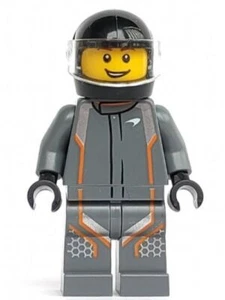 LEGO® Minifig sc069 - Autista McLaren Senna - Foto 1 di 1