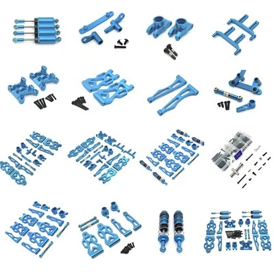 For SCY 1/16 16101-106 16201 JJRC Q130A/B Q141 D843-YW Alloy Upgrade Parts Blue - Image 1 of 4