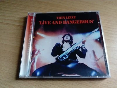 Thin Lizzy Live And Dangerous 17 Track CD (Remastered) Foto 1 de 2