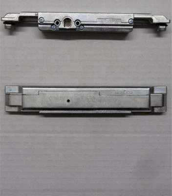 Schüco Kammergetriebe 223285 / 243033 LS 223286 / 243034 RS Steckgriff F1, weiß