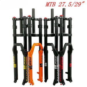 27.5 / 29 Inch Mountain Bike Air Pressure Shock Absorber Bicycle Front Fork - Picture 1 of 26