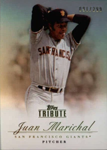 2012 Tribute Bronze #29 Juan Marichal SER #/299 San Francisco Giants BX T1T - Picture 1 of 2
