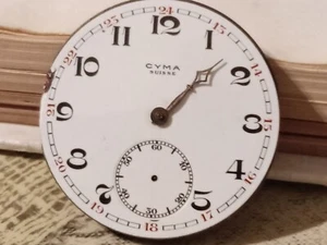 Cyma Pocket Watch Movement Brev. S.G.D.G. As Is Condition To Restore Suisse - Picture 1 of 14