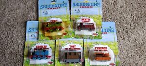Shining Time Station Lot Thomas the Tank Engine, Percy, Bertie, Terrance & Toby