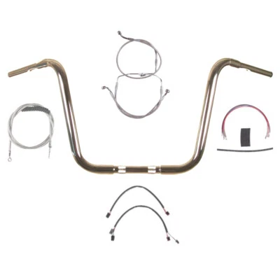 1 1 1/4 дюйма хромированный комплект подвески для обезьяны 14 дюймов 2014–2016 Harley-Davidson Road King без АБС - Изображение 1 из 2
