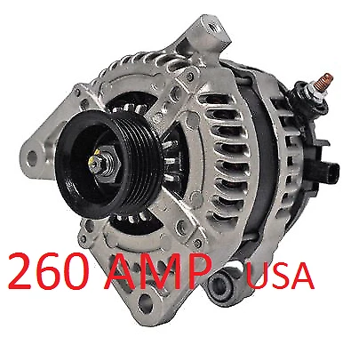 ALTERNADOR ALTO RENDIMIENTO 260 AMPERIOS Jeep Wrangler 2009-2010 2011 3,8 L 11294 Foto 1 de 1