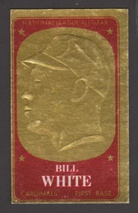 1965 TOPPS BASEBALL EMBOSSED # 43 BILL WHITE INV M588 - Picture 1 of 2