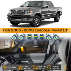 Paquete interior de bombilla de 15 luces LED ultra blancas para Lincoln Mark LT 2006-2008 - Imagen 1 de 8