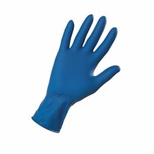 Linea Premium EHRP / L Guanto Latex, Blu Hi Risks, Powderfree, XL