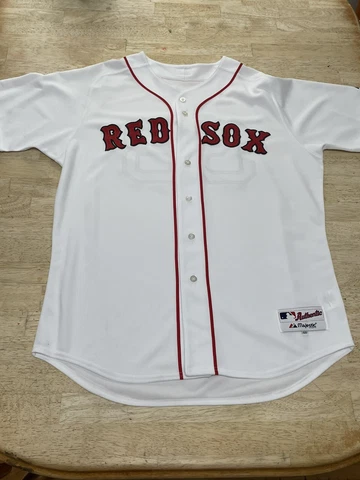 Boston Red Sox Curt Schilling Authentic Majestic On Field Mens Jersey Sz 48 NWT Cover