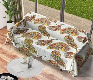 3D Feder H6007 Sofabezug Hochelastisch Lounge Schonbezug Schonbezug Couch - Picture 1 of 5