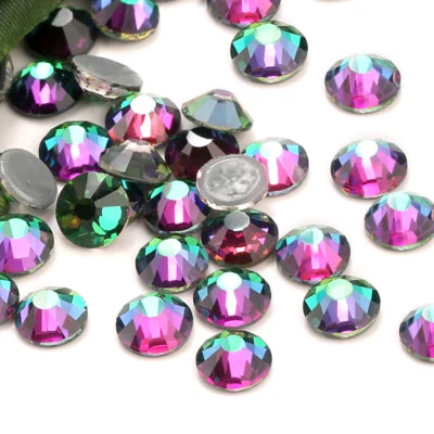 1440 piezas SS20 5mm Hotfix Estrás Tapa Plana Vidrio Brillo Gemas para Ropa Decoración Foto 1 de 4