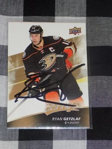 Ryan Getzlaf signierte Upper Deck MVP Hockeykarte Anaheim Ducks - Bild 1 von 1