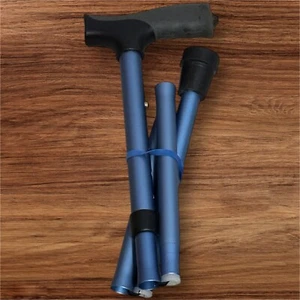 Bastón plegable Airgo Comfort-Plus con 5 ajustes de altura - Azul - Imagen 1 de 10