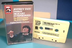 mozart symphonies no 40 & no 41 jeffrey tate cassette tape - Picture 1 of 2
