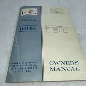 Cessna Modelo 150 1969 Manual del propietario del avión - D624-13 impreso 10/1969 - Imagen 1 de 7