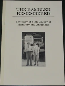 STAN WAKLEY OPERATOR Devon Bus History Early Public Transport Vehicles Axminster - Bild 1 von 1