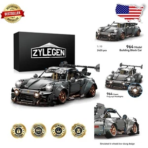Rennwagen Bauspielzeug Set - 2435 Teile Porsche Modell Geschenk für Kinder & Erwachsene - Bild 1 von 11