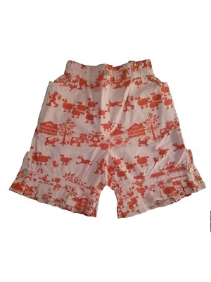 WOW!!! New OILILY GIRL'S 100% Cotton Pink FARM SHORTS 116 140 (US 6 or 9-10y) - Image 1 of 4