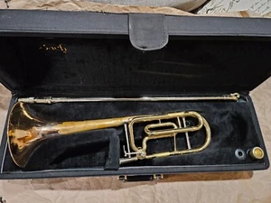 Bach Soloist F-Trigger Trombone With Case, MP, Good Condition - Picture 1 of 22