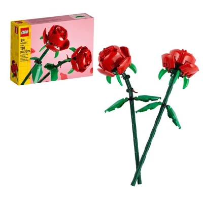 LEGO Roses - Building Toy for Kids, Girls & Boys, Ages 8+ - Artificial, Fake - Image 1 of 4