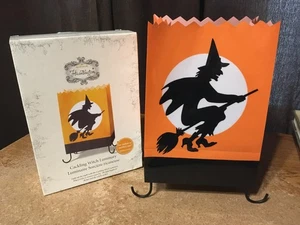 HALLMARK HAUNTINGTON HALLOWEEN 2005 CACKLING WITCH LUMINARY LIGHT UP/WRONGWAY052 - Picture 1 of 7
