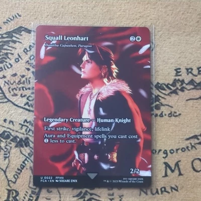 Squall Leonhart / Danitha Capashen, Paragon - Final Fantasy - NM (see pics) MTG - Image 1 of 2