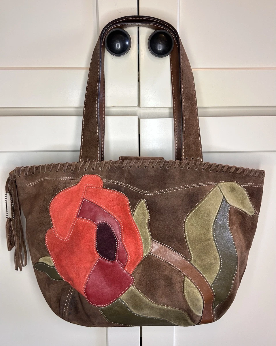 Coach Poppy Suede Exterior Bags & Handbags for Women for sale | eBay