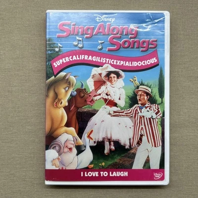 Disney Sing-Along Songs: Supercalifragilisticexpialidocous I Love to Laugh (DVD) - Image 1 of 4