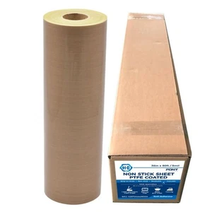 US Stock - 36" x 30 Yard Self-Adhesive PTFE Fabric Sheet Roll 5Mil Thickness ... - Picture 1 of 9