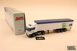 AWM Scania R walking floor semi-trailer truck "USB Bochum" D No. 76345 1:87 /AWN - Picture 1 of 1