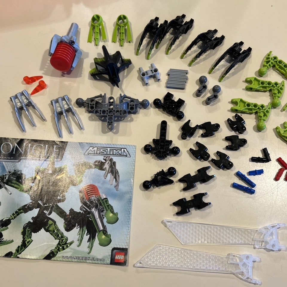 Lego 8695 Bionicle Mistika Gorast 100% Completo con Instrucciones Foto 1 de 4