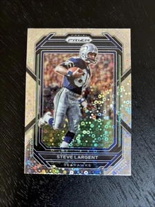 2022 Panini Prizm No Huddle Football Steve Largent Disco Prizm Card 261 Seahawks - Picture 1 of 2
