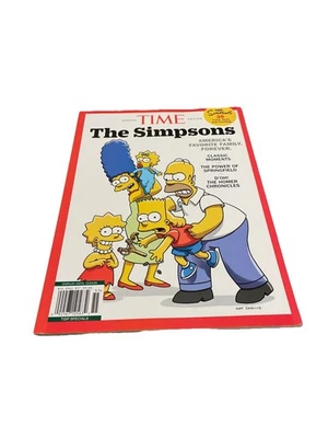 THE SIMPSONS 30 ICONIC YEARS / BART / HOMER ++ 2025 TIME Magazine Special / NEW - Image 1 of 3