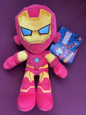 Juguete de peluche Iron Man Marvel de 8 pulgadas Vengadores de peluche TOTALMENTE NUEVO con etiquetas ENVÍO GRATUITO Foto 1 de 4
