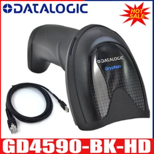Datalogic GD4590-BK-HD 2D schnurgebundener Handheld-Barcodescanner mit USB-Kabel - Picture 1 of 10