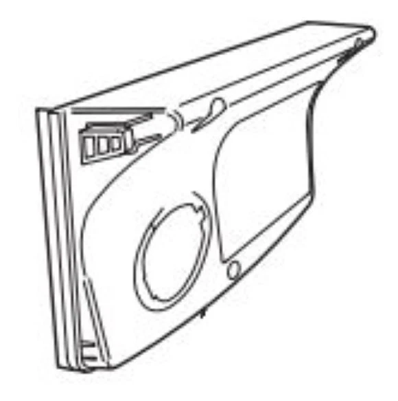 Linear HAE00028 LSO End Cover Front w/ Labels for Linear Gate Operators - Image 1 of 1
