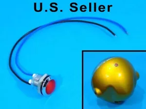 1969-1976 Yamaha High Beam Indicator Pilot Light body AT2 TY250 DT3 RT2 TY175 TT - Picture 1 of 13
