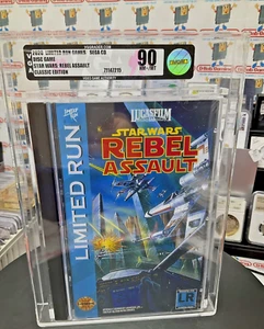 Super Star Wars Rebel Assault Limited Run Sega CD VGA WATA CGC NES SNES Genesis - Picture 1 of 21
