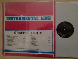 Library Graphic Lights Instrumental Line *1988 Italo Vinyl LP* Mint* - Picture 1 of 2