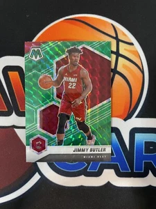 2020-21 Panini Mosaic Jimmy Butler Green Prizm #177 Miami Heat - Picture 1 of 2