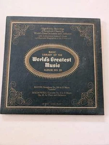 Basic Library of the Worlds Greatest Music Album No. 23 (Vinyl Record LP Album) - Picture 1 of 1