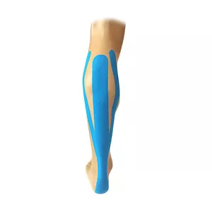 KITS DE CINTA ADHESIVA ISPORT PRECORTADA PANTORRILLA TALÓN DE AQUILES KINESIOLOGÍA LESIONES MUSCULARES 5CM - Imagen 1 de 4
