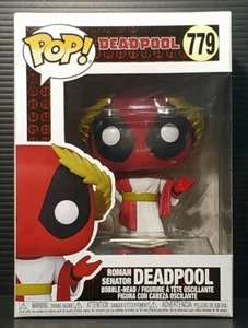 ¡Funko Pop + Protector! Marvel #779 Deadpool Roman Senator (Como Nuevo) - Imagen 1 de 11
