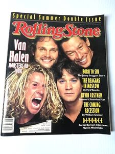 Rolling Stone Features: Van Halen # 531, July 14, 1988, Rare Double Issue - Picture 1 of 1