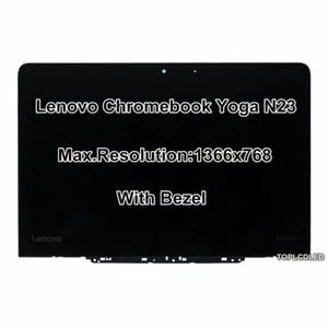 11.6" Lenovo Chromebook Yoga N23 HD LCD Display Touch Screen Assembly With Bezel - Picture 1 of 9
